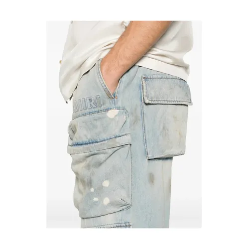 Amiri - Jeans > Wide Jeans - Blue - Amiri - Modalova
