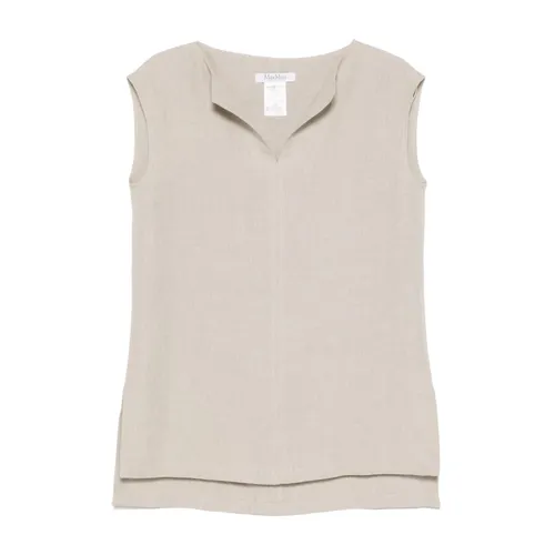 Tops > Sleeveless Tops - - Max Mara - Modalova