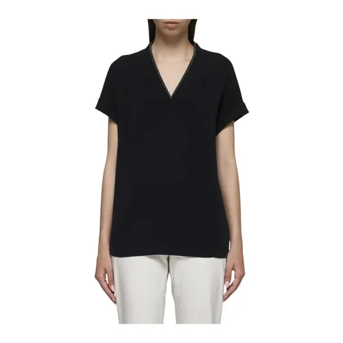 Tops > T-Shirts - - Brunello Cucinelli - Modalova