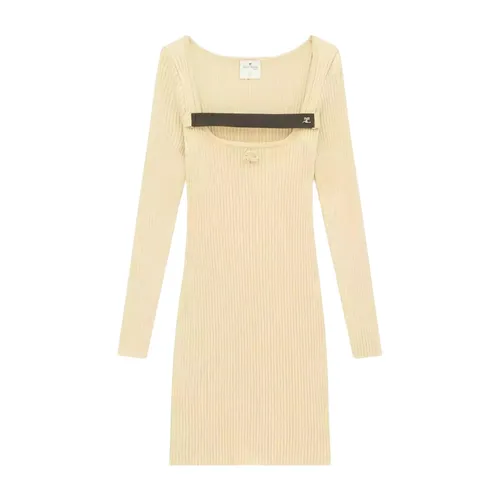 Dresses > Day Dresses > Knitted Dresses - - Courrèges - Modalova