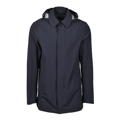 Herno - Coats > Parkas - Blue - Herno - Modalova