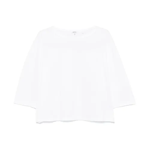 Aspesi - Tops > T-Shirts - White - Aspesi - Modalova