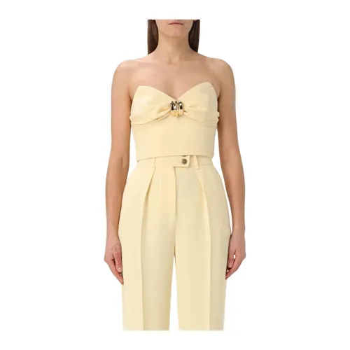 Tops > Sleeveless Tops - - Elisabetta Franchi - Modalova