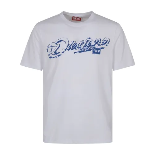 Diesel - Tops > T-Shirts - White - Diesel - Modalova