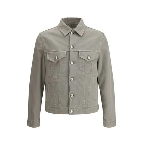 Jackets > Denim Jackets - - Brunello Cucinelli - Modalova