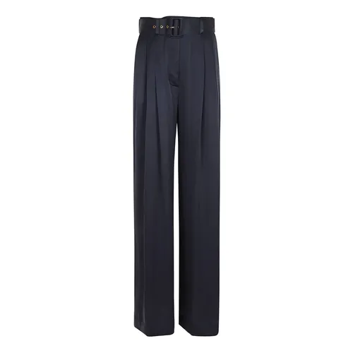 Trousers > Wide Trousers - - Zimmermann - Modalova