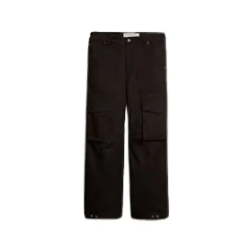 Trousers > Straight Trousers - - Golden Goose - Modalova