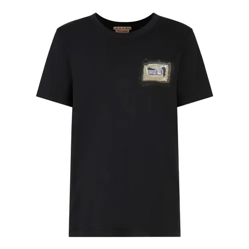 Marni - Tops > T-Shirts - Black - Marni - Modalova