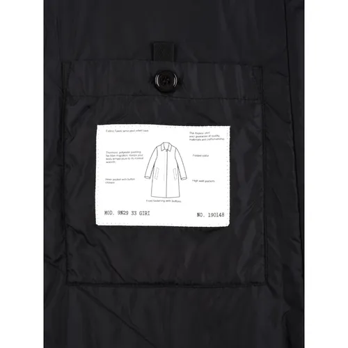 Aspesi - Coats > Parkas - Black - Aspesi - Modalova