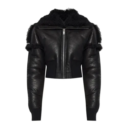 Jackets > Leather Jackets - - Rick Owens - Modalova