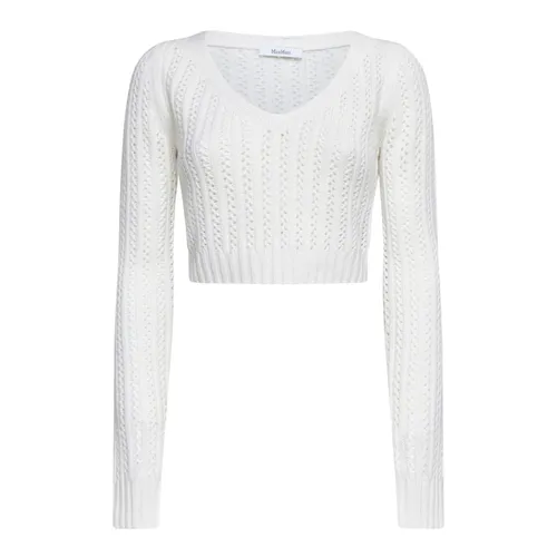 Knitwear > V-neck Knitwear - - Max Mara - Modalova