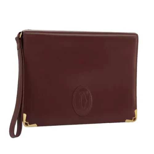 Pre-owned > Pre-owned Bags > Pre-owned Clutches - - Cartier Vintage - Modalova