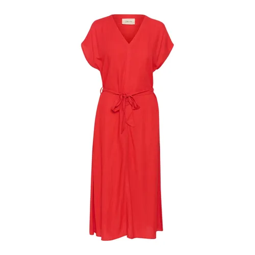 Dresses > Day Dresses > Midi Dresses - - Cream - Modalova