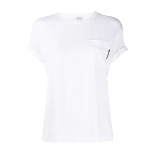 Tops > T-Shirts - - Brunello Cucinelli - Modalova