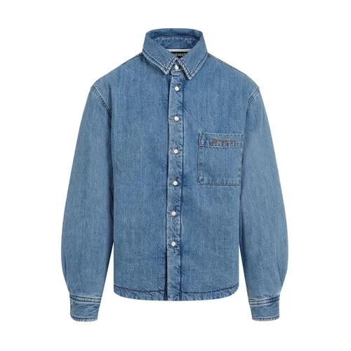 Shirts > Denim Shirts - - Jacquemus - Modalova