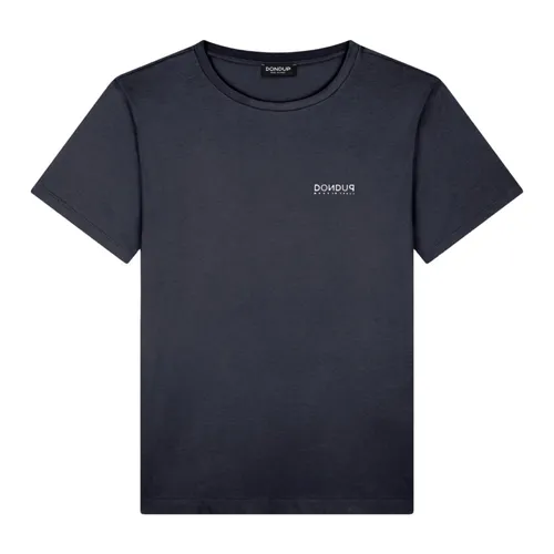 Dondup - Tops > T-Shirts - Blue - Dondup - Modalova