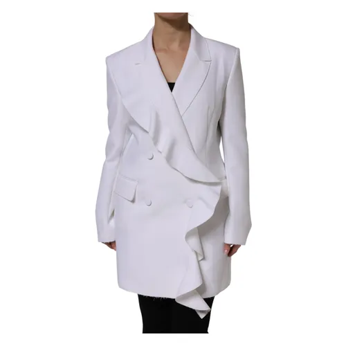 Msgm - Jackets > Blazers - White - Msgm - Modalova