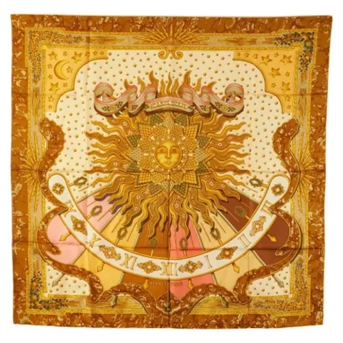 Pre-owned > Pre-owned Accessories > Pre-owned Scarves - - Hermès Vintage - Modalova