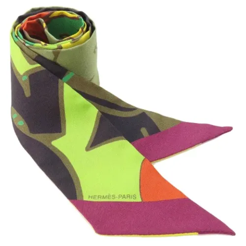 Pre-owned > Pre-owned Accessories > Pre-owned Scarves - - Hermès Vintage - Modalova