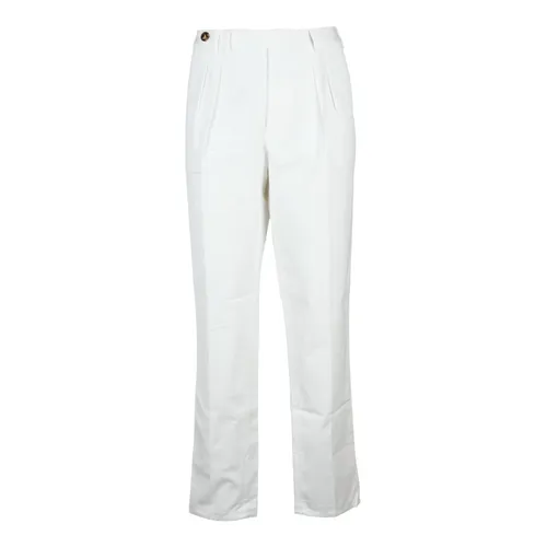 Trousers > Straight Trousers - - Brunello Cucinelli - Modalova
