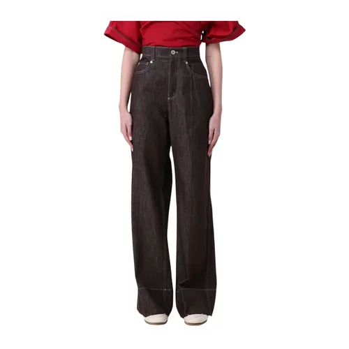 Jeans > Wide Jeans - - Brunello Cucinelli - Modalova
