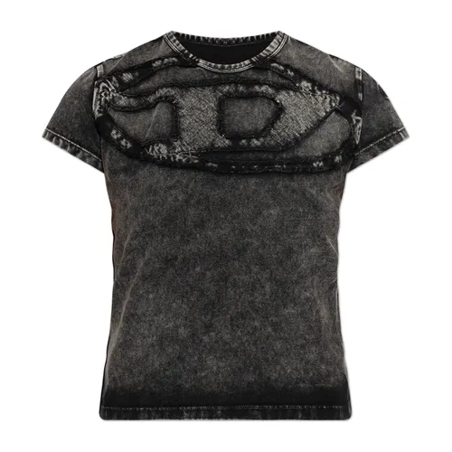 Diesel - Tops > T-Shirts - Gray - Diesel - Modalova