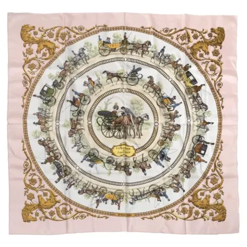 Pre-owned > Pre-owned Accessories > Pre-owned Scarves - - Hermès Vintage - Modalova