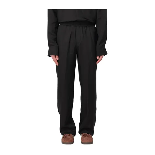 Trousers > Straight Trousers - - Msgm - Modalova
