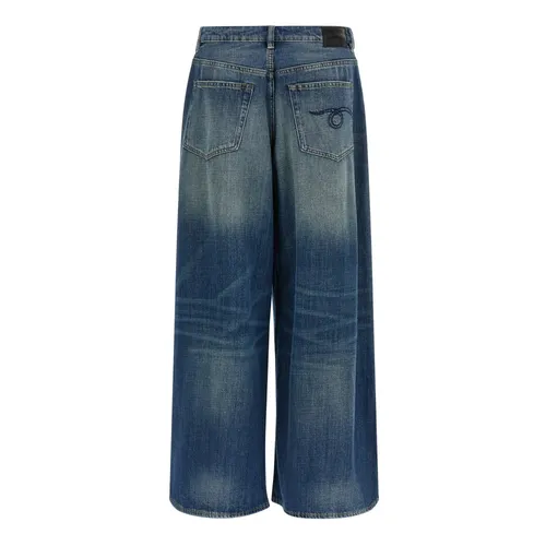 R13 - Jeans > Wide Jeans - Blue - R13 - Modalova