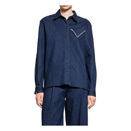 Blouses & Shirts > Denim Shirts - - The Garment - Modalova