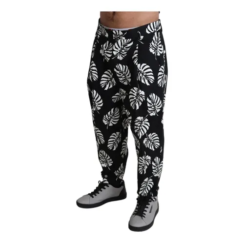 Trousers > Wide Trousers - - Dolce & Gabbana - Modalova