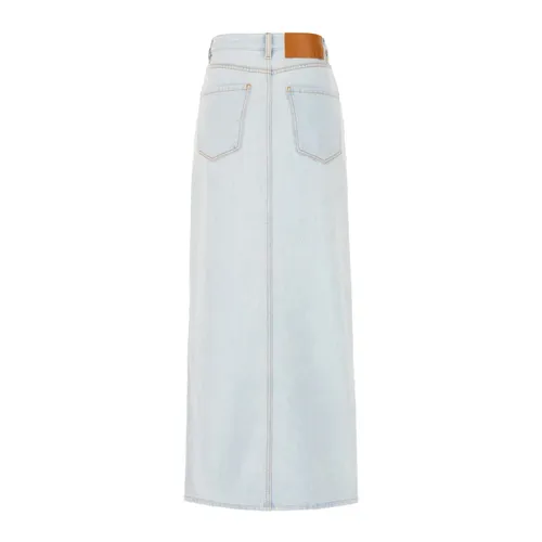 Skirts > Denim Skirts - - Msgm - Modalova