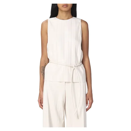 Tops > Sleeveless Tops - - Msgm - Modalova