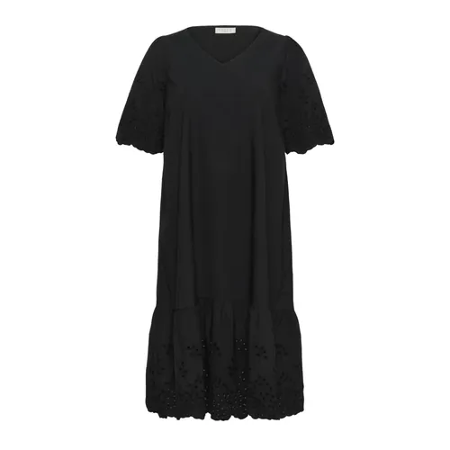 Dresses > Day Dresses > Midi Dresses - - Kaffe Curve - Modalova