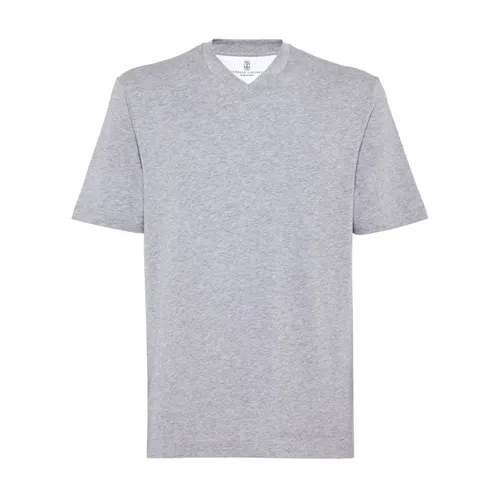 Tops > T-Shirts - - Brunello Cucinelli - Modalova