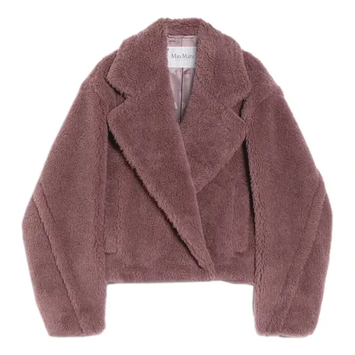 Jackets > Faux Fur & Shearling Jackets - - Max Mara - Modalova