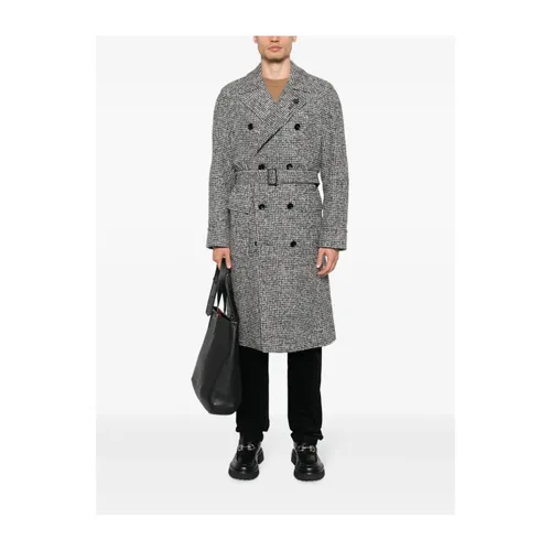 Coats > Belted Coats - - Lardini - Modalova