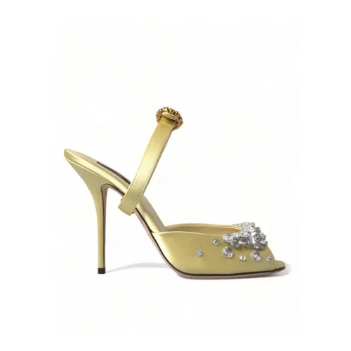 Shoes > Heels > Heeled Mules - - Dolce & Gabbana - Modalova