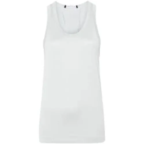Tops > Sleeveless Tops - - Fabiana Filippi - Modalova