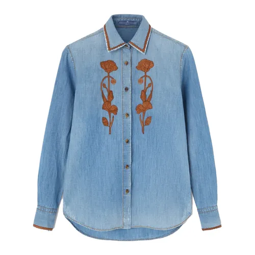 Blouses & Shirts > Denim Shirts - - Ermanno Scervino - Modalova