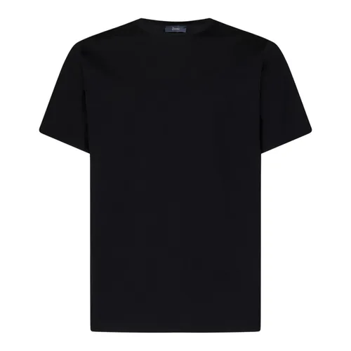 Herno - Tops > T-Shirts - Black - Herno - Modalova