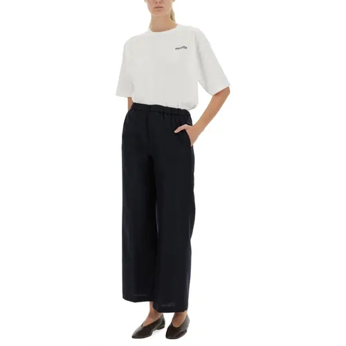Aspesi - Tops > T-Shirts - White - Aspesi - Modalova