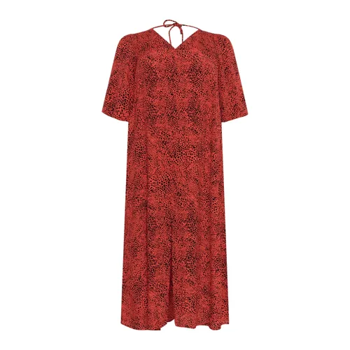 Dresses > Day Dresses > Midi Dresses - - Kaffe Curve - Modalova