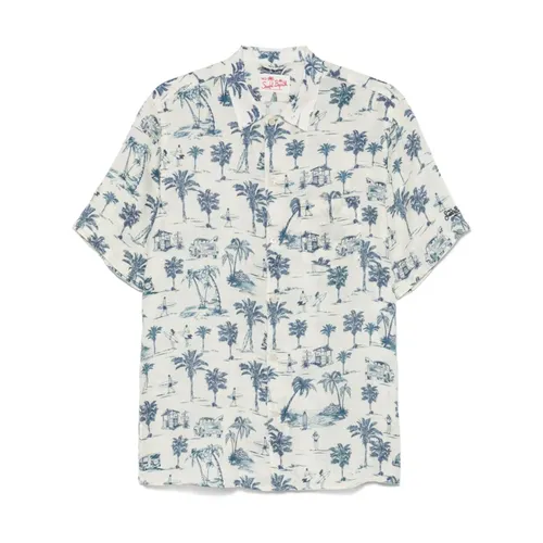 Shirts > Short Sleeve Shirts - - MC2 Saint Barth - Modalova