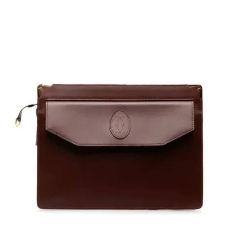 Pre-owned > Pre-owned Bags > Pre-owned Clutches - - Cartier Vintage - Modalova