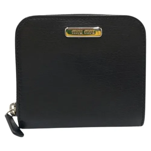 Pre-owned > Pre-owned Accessories > Pre-owned Wallets - - Miu Miu Pre-owned - Modalova