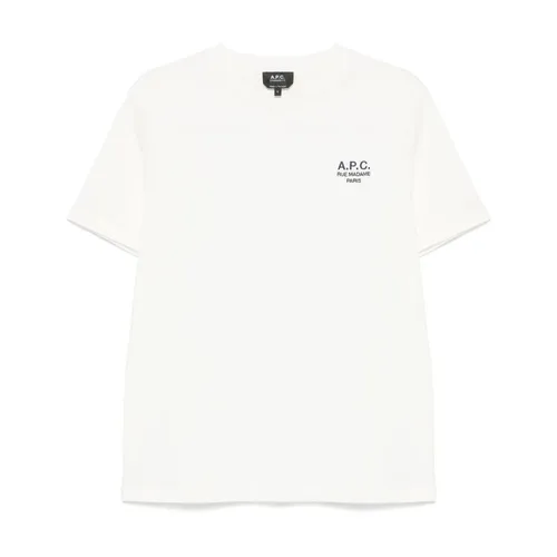 A.p.c. - Tops > T-Shirts - White - A.p.c. - Modalova