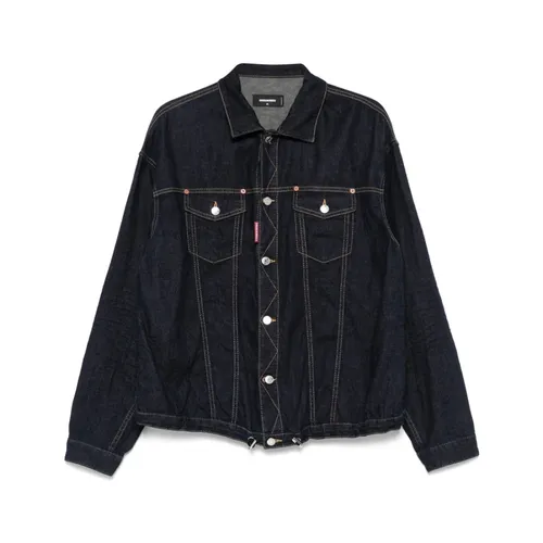 Jackets > Denim Jackets - - Dsquared2 - Modalova