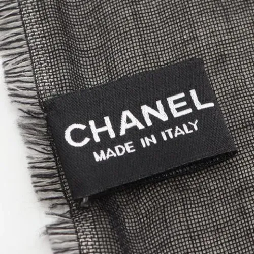 Pre-owned > Pre-owned Accessories > Pre-owned Scarves - - Chanel Vintage - Modalova