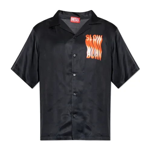 Shirts > Short Sleeve Shirts - - Diesel - Modalova